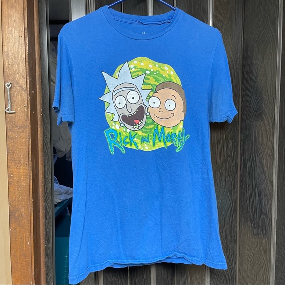 RICK&MORTY T SHIRT. MEDIUM - Picture 2 of 7